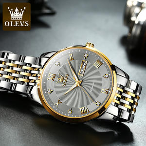 OLEVS 6630 montre de luxe mécanique <span class=keywords><strong>calendrier</strong></span> de Phase de lune montre mécanique à Tourbillon automatique de haute qualité pour homme - Product Image 2