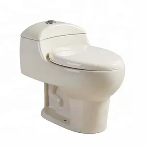 Hete Verkopende Mode Populaire Luxe Kleur Westerse Toiletten Keramische Toiletpot Uit Één Stuk Voor Zuid-Amerika