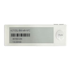 4.3 Inch E Ink 2 Color ABS Magnet Electronic <b>Shelf</b> Label for Shopping Mall with NFC IoT Smart Warehouse Display Platform APP PDA - Product Image 1