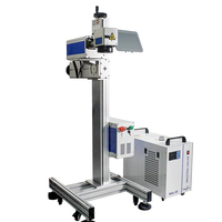 Nouvelle machine de marquage laser UV volante NASCENCE avec refroidissement par air prenant en charge les formats DXF/PLT/AI/BMP pour l'impression de la date d'expiration