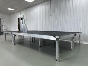 Contrachapado de escenario de aluminio cuadrado portátil con certificación TUV ESI para pantallas de escenario Wenger en movimiento - Product Image 3