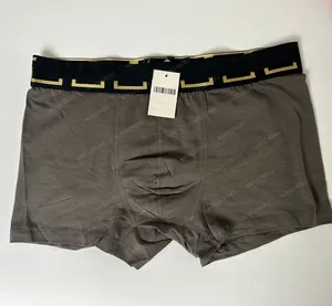 Caleçons pour hommes de créateurs, Boxers pour hommes, Sous-vêtements de marque, Boxer Medusa en pur coton, sexy, classique, décontracté, mode, doux et respirant - Product Image 5