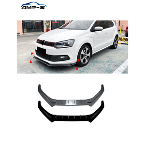 AMP-Z โปโลสีดำเงา ABS ชุดบอดี้กันชนหน้าสปอยเลอร์สำหรับ VW <span class=keywords><strong>POLO</strong></span> <span class=keywords><strong>MK5</strong></span> 6R GTI 2010-2014อุปกรณ์แต่งรถ - Product Image 1