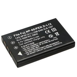 FNP-60 1200mAh FNP60 Battery for Fujifilm Pentax D-L12 NP-30 CE RoHS Certified Wholesale Bulk Tier 1 Quality - Product Image 2