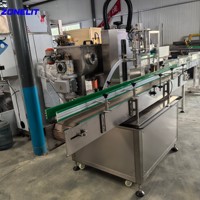 Machine de remplissage automatique électrique haute vitesse pour miel et cosmétiques, précision de 99 %, capacité de 2000 bph pour bouteilles et canettes, avec roulements renforcés