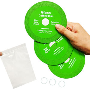 Disque de coupe en verre de qualité industrielle 100 mm, diamant ultra longue durée de vie pressé à chaud pour verre, personnalisable OEM, produit très vendu - 001 - Product Image 1