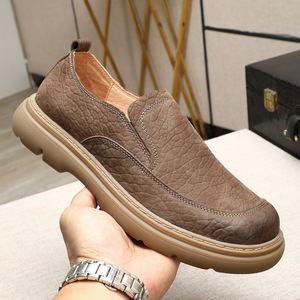 Chaussures décontractées <span class=keywords><strong>pour</strong></span> hommes, légères, antidérapantes, flexibles, cousues à la main, à enfiler, <span class=keywords><strong>pour</strong></span> l'hiver, avec semelles épaisses en caoutchouc, <span class=keywords><strong>pour</strong></span> le dropshipping - Fabricant - Product Image 2