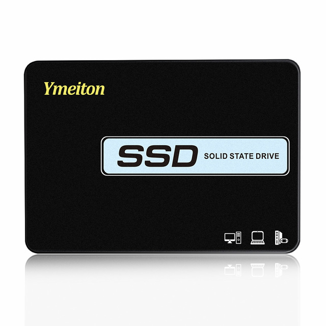 Ymeiton OEM SSD Solid State Disk 2.5" SATA 3.0 120/128/256GB External Low Speed Laptop Refurbished Used Black and Blue