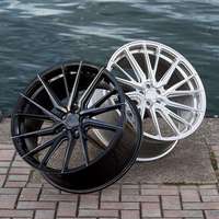 JZB Nuevas Llantas de Aleación de Aluminio de 18 Pulgadas 5X112 5X120 4X100 5X114.3, 30mm ET, 100mm PCD, Modelo S-161, Multirradio, 1 Año de Garantía