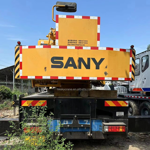 Grue de camion d'occasion Sany, capacité de charge nominale de 50 tonnes, moteur Weichai, hauteur de levage de 60 m, composants principaux incluant moteur et boîte de vitesses - Product Image 3