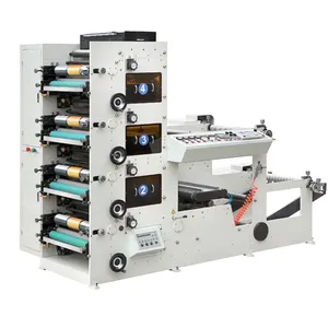 MRP--950 Mingrui उच्च गति 4 रंग लेबल कागज कप Flexo मुद्रण मशीन की कीमत