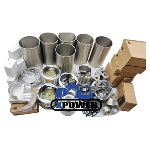 XPower nouveau Kit de revêtement de cylindre E3126 avec piston et segments s'adaptant parfaitement pour les pièces de machines de Construction 312 3126B 3126E - Product Image 1