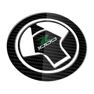 Protector de Tapa de Combustible para Motocicleta con Aspecto de Carbono 3D para <span class=keywords><strong>Kawasaki</strong></span> Z1000S Z1000SX Z1000 (ZR1000) 2007-2016 - Product Image 1