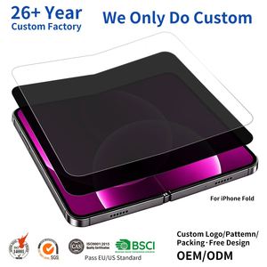 Protection d'écran TPU pliable personnalisée par le fabricant pour téléphone pliable, auto-réparante, souple, ultra-fine, HD transparente, anti-espion, couverture intégrale - Product Image 1