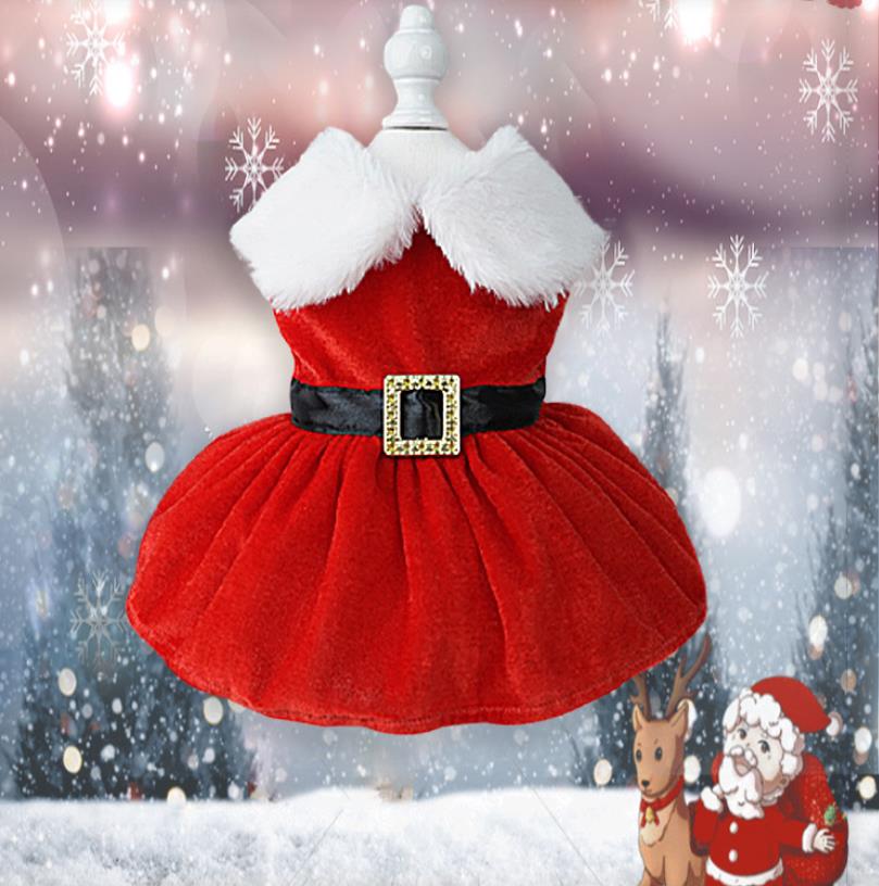 Shop Our Christmas Dog Dresses for Small Pets - Winter Cosplay