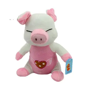 Manufacturers Cheap Price Custom Cute Pig Stuffed Animal Plush Toy for Girls Boys Kids Adults