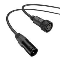 Cable de Alimentación Impermeable IP66, Cable de Conexión en Cadena, 1M 2M 3M 5M 10M, para Iluminación de Escenarios al Aire Libre, Pantallas LED