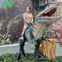 Dinosaure animatronique personnalisé en silicone pour parcs d'attractions, centres commerciaux et divertissements pour enfants