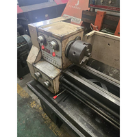 Mesin Bubut Logam Kecil Bekas C0630A Shanghai 38Mm Spindle Bore untuk Dijual