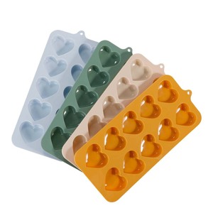 Stampo per Biscotti di <span class=keywords><strong>San</strong></span> Valentino con 10 Cavità, Vassoi a Cubo, Griglia da 10ml, Stampo per Cioccolatini a Forma di Cuore - Product Image 6
