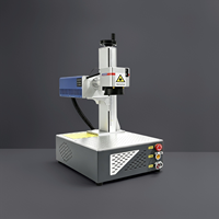 Machine de marquage laser CO2 RF à grande vitesse (7000 mm/s) à faible coût, 40W 60W, machine de gravure Galvo pour l'artisanat du bois, l'acrylique et les boîtes cadeaux