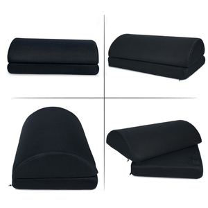 Reposapiés ergonómico multicómodo Reposapiés ajustable debajo del escritorio Bordado de tela Muebles de oficina Moderno aceptable - Product Image 2