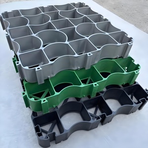 Grille de pavage en HDPE de 40 mm et 50 mm, panneaux de grille perméable en <span class=keywords><strong>plastique</strong></span> pour pelouse automobile - Product Image 2