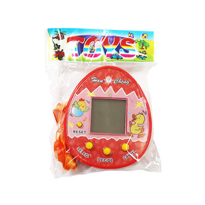 Nouveau jeu électronique virtuel d'animaux de compagnie, porte-clés, jouet éducatif pour enfants, 3 formes (œuf, étoile, maison), jeu portable de poche - Product Image 5