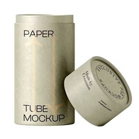 Emballage cylindrique de carton de boîte circulaire de relief favorable à l'environnement dans diverses couleurs pour des parfums et des rouges à lèvres