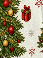 Suéter de Cuello Alto con Diseño de Muñeco de Nieve Navideño para Mujer, Tejido por Computadora, con Transferencia Térmica, Personalizado para Uso Diario Informal y Festivo