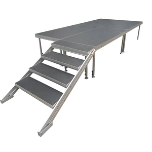 4FT*4FT Aluminum Portable Mobile Outdoor <b>Stage</b> Truss <b>Stage</b> Wooden <b>Platform</b> <b>Stage</b> for Events - Product Image 1