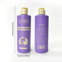 FLOWER SECRET Purple Toning Conditioner 250ml Menutup Warna Kuning Memperbaiki Mencerahkan Perawatan Rambut OEM Private Label