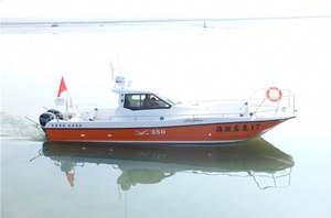 GOLDLUCK Nouveau design pour la pêche commerciale en fibre de verre Yacht de luxe Moteur hors-bord en eau salée Bateaux à console centrale pour le sport - Product Image 4