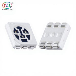 5050 <span class=keywords><strong>RGB</strong></span> <span class=keywords><strong>SMD</strong></span> LED 에피스타 칩 레드 그린 블루 방수 0.5W 10밀 14밀 디밍 가능한 LED 램프 모듈 <span class=keywords><strong>RGB</strong></span> 스트립 라이트용 - Product Image 1