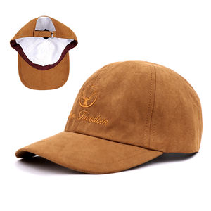 Nouveau design 6 panneaux Casquette de baseball en daim Chapeaux de papa Vente en gros <span class=keywords><strong>Chapeau</strong></span> de papa non structuré brodé de velcro <span class=keywords><strong>magique</strong></span> Casquette de papa en daim vintage - Product Image 5