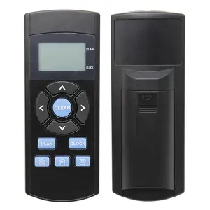 Benutzer definierte schwarze 8 9 10-Tasten-Fernbedienung mit LCD-Display Kehrmaschine Fernbedienung Heizung Fernbedienung