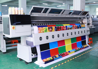 LETOP Printer Inkjet Format Besar Kecepatan Tinggi 3.2M untuk Spanduk Flex dengan Print Head XP600 Printer UV Roll to Roll