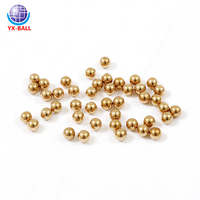 High Hardness Precision 2mm 2.381mm 3mm 3.175mm 4mm 6mm 6.35mm 7.144mm Brass Ball for Bearing