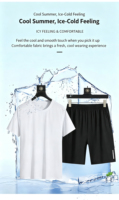 Conjunto Deportivo Unisex de 5 Colores en Malla Transpirable para Correr, Manga Corta, Cuello Redondo, Costuras Elegantes, Elástico en 4 Direcciones
