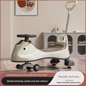 Voiture à bascule pour enfants fabriquée en Chine, en matériau PP respectueux de l'environnement - Product Image 3