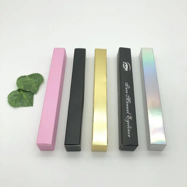 Carton packaging new wholesale lip gloss lipstick eyebrow pencil packaging box