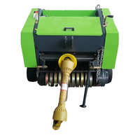 Mini presse à foin pour ensilage Net Wrap Round Balling way foin/strow presse à balles