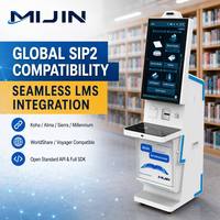 Lector RFID, Kiosco de Autoservicio para Préstamo y Devolución de Libros, Terminal Inteligente para Bibliotecas, Soluciones para Bibliotecas Escolares, Windows