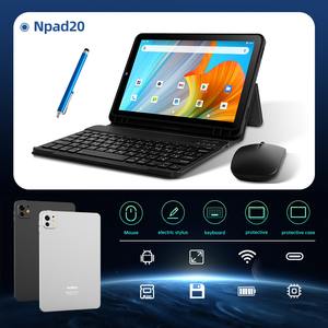 แท็บเล็ตพีซีขนาด 10.1 นิ้ว Octa Core พร้อมคีย์บอร์ด ระบบ Android 15 แรม 4GB WiFi แท็บเล็ตสำหรับธุรกิจ ทำงาน เล่นเกมส์ แล็ปท็อป 2 in 1 - Product Image 5