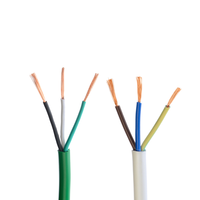 VDE Mehradriges Kupferkabel H05VV-F 300/500V Niederspannungs-Mehradrigkabel 1,5-6mm PVC-Isolierung Ummantelt 100m/Rolle