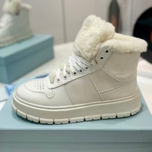 High Quality Luxury Designer Winter <b>White</b> <b>Women's</b> <b>Ankle</b> <b>Boots</b> Thermal Leather Anti-Slip Fashion Trending Hiking Snow <b>Boots</b> - Product Image 3