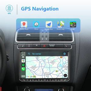 Nouveauté : Système de navigation automobile Android 64 Go avec écran QLED de 9 pouces, lecteur stéréo DSP numérique intégré pour <span class=keywords><strong>VW</strong></span>/Skoda/Seat - Product Image 4