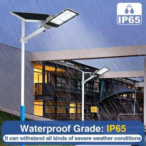 Vente en gros de lampadaires solaires à prix fabricant, en aluminium, étanches IP67, 60W, 100W, 120W, 240W, 360W, 500W, pour zones rurales - Product Image 4