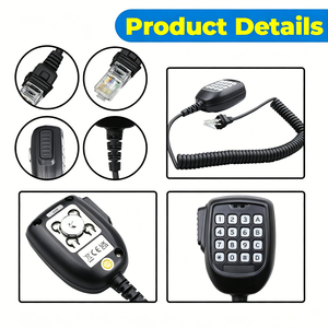 KMC-62 RJ45 8 Pin Walkie Talkie <b>Microphone</b> for TM271A TM281 TM481 TM471 TK868G TK8108 TK768G Radio Hand Speaker - Product Image 6