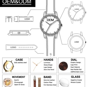 Reloj de Lujo Árabe para Hombre en Oferta, Reloj de Cuarzo OEM con Caja de Lujo, Regalos Perfectos, Reloj de Metal para Hombre - Product Image 4